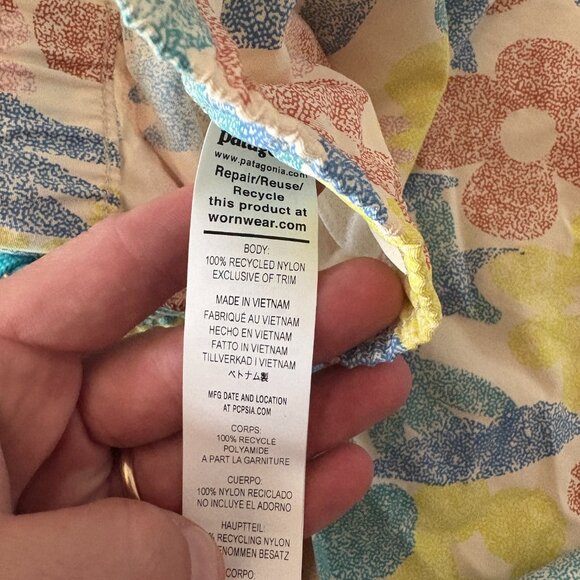 Patagonia Barely Baggies 2.5" Shorts Women's Large Channeling Spring Outdoor - Picture 8 of 12